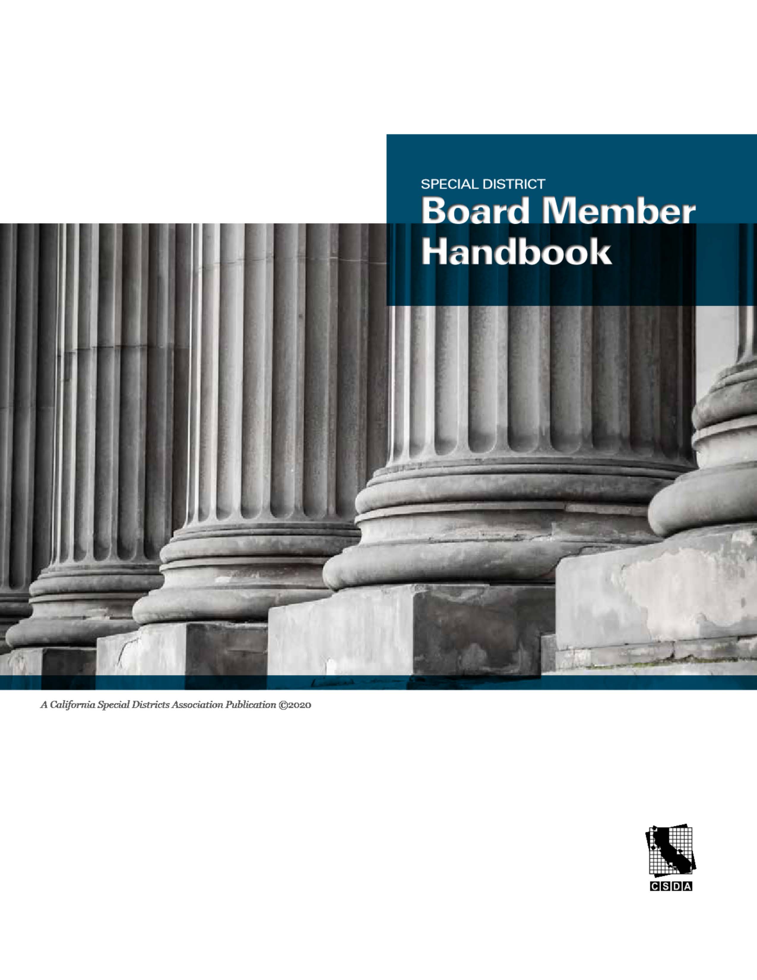Special District Board Member & Trustee Handbook