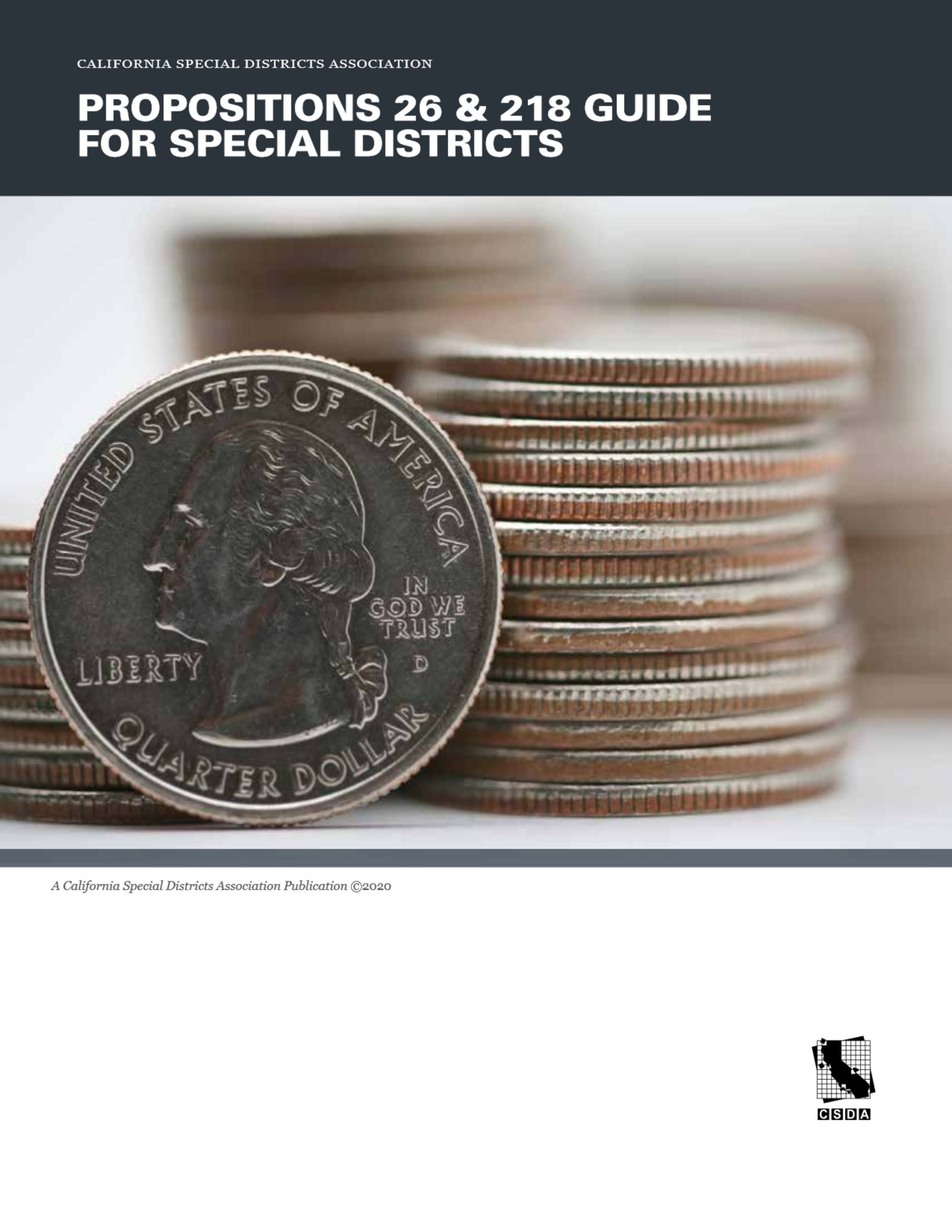 Propositions 26 and 218 Guide for Special Districts